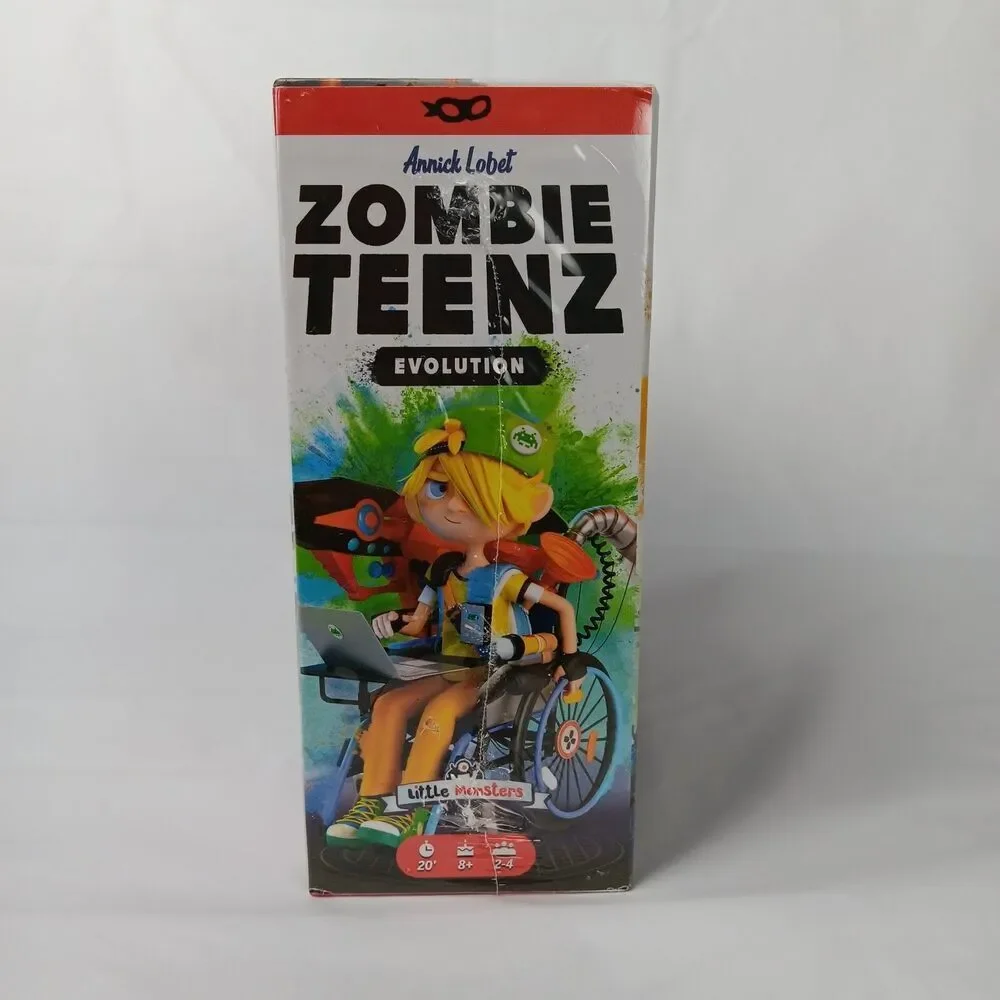 Zombie Teenz Evolution Board Game Annick Lobet New in Sealed Box Little Monsters